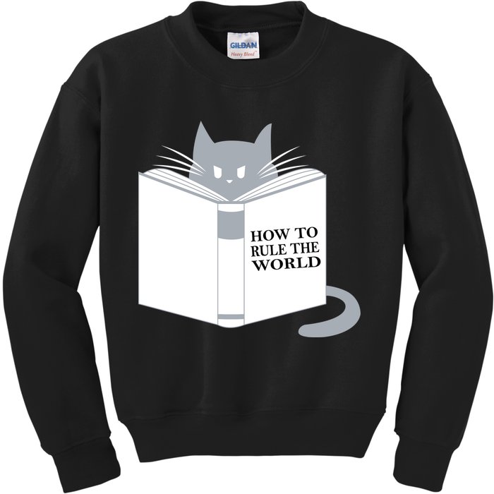 How To Rule The World Cat Kids Sweatshirt