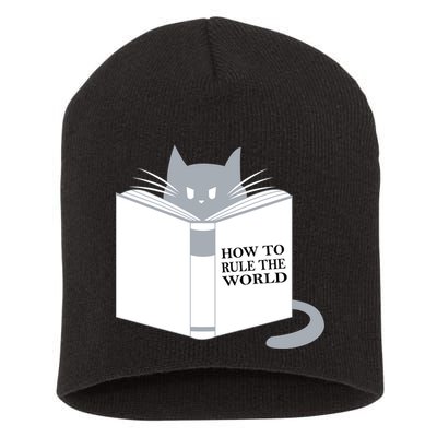 How To Rule The World Cat Short Acrylic Beanie