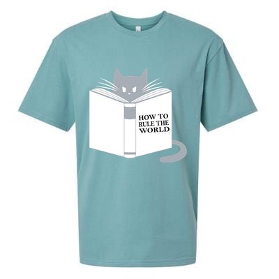 How To Rule The World Cat Sueded Cloud Jersey T-Shirt