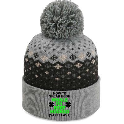 How To Speak Irish The Baniff Cuffed Pom Beanie