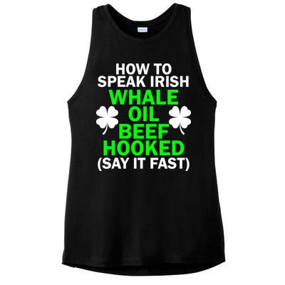 How To Speak Irish Ladies PosiCharge Tri-Blend Wicking Tank