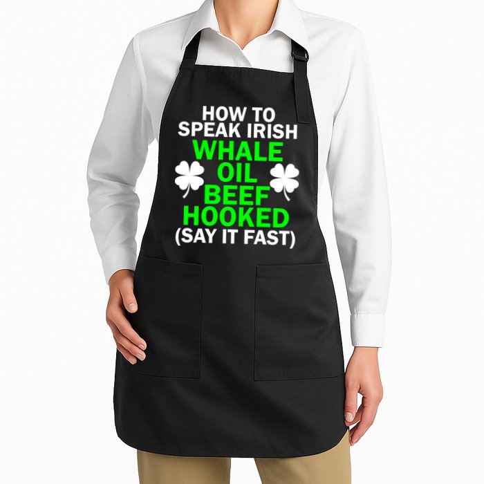 How To Speak Irish Apron