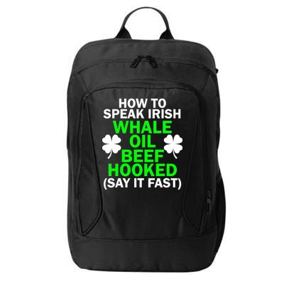 How To Speak Irish City Backpack