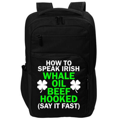 How To Speak Irish Impact Tech Backpack