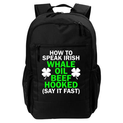 How To Speak Irish Daily Commute Backpack