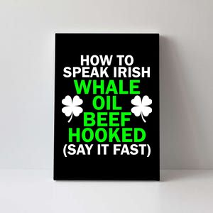 How To Speak Irish Canvas