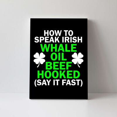 How To Speak Irish Canvas