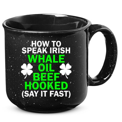 How To Speak Irish 15oz Campfire Ceramic Mug