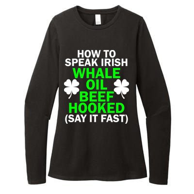 How To Speak Irish Womens CVC Long Sleeve Shirt