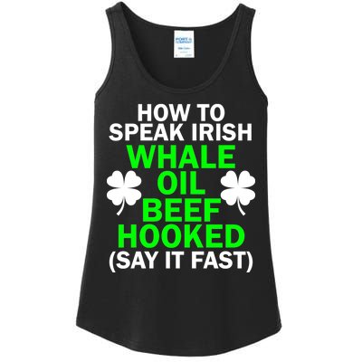 How To Speak Irish Ladies Essential Tank