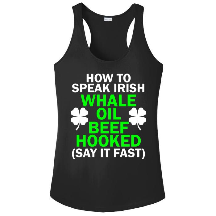 How To Speak Irish Ladies PosiCharge Competitor Racerback Tank