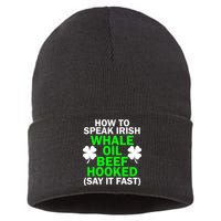 How To Speak Irish Sustainable Knit Beanie