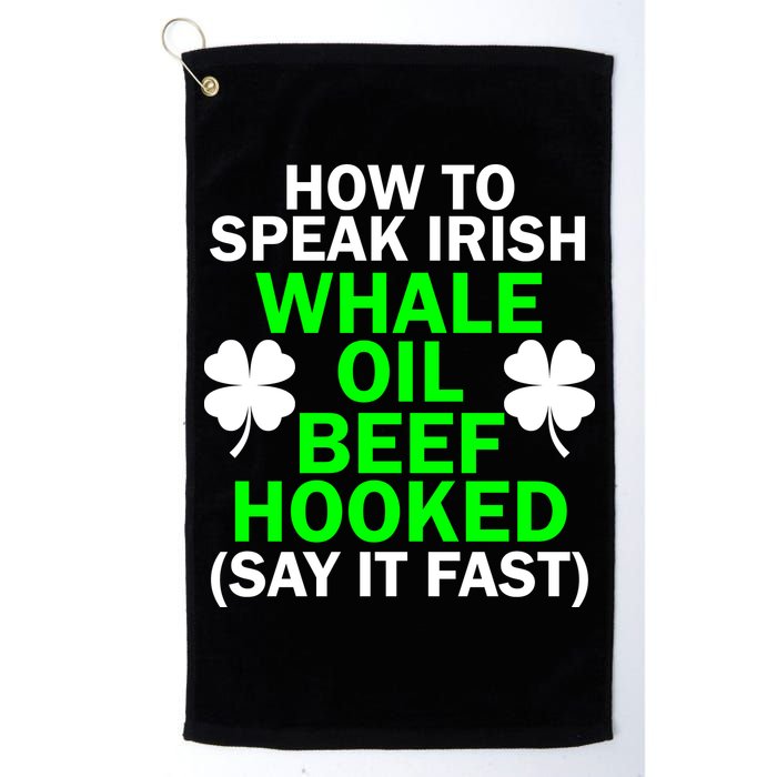 How To Speak Irish Golf Towel
