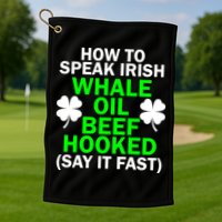 How To Speak Irish Golf Towel