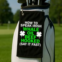 How To Speak Irish Golf Towel