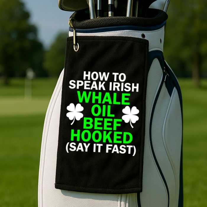 How To Speak Irish Golf Towel