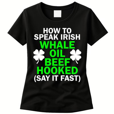 How To Speak Irish Womens T-Shirt
