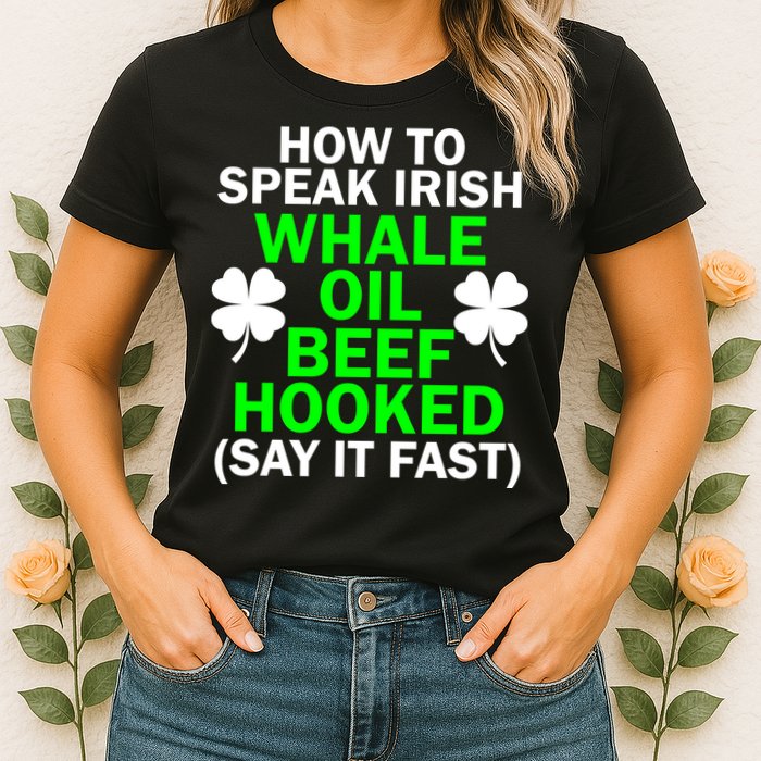 How To Speak Irish Womens T-Shirt