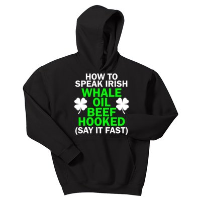 How To Speak Irish Kids Hoodie