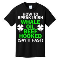 How To Speak Irish Kids T-Shirt