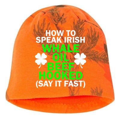 How To Speak Irish Kati - Camo Knit Beanie