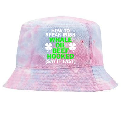 How To Speak Irish Tie-Dyed Bucket Hat