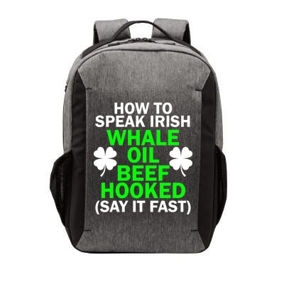 How To Speak Irish Vector Backpack