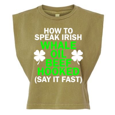 How To Speak Irish Garment-Dyed Women's Muscle Tee