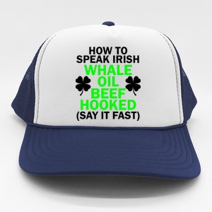 How To Speak Irish Trucker Hat