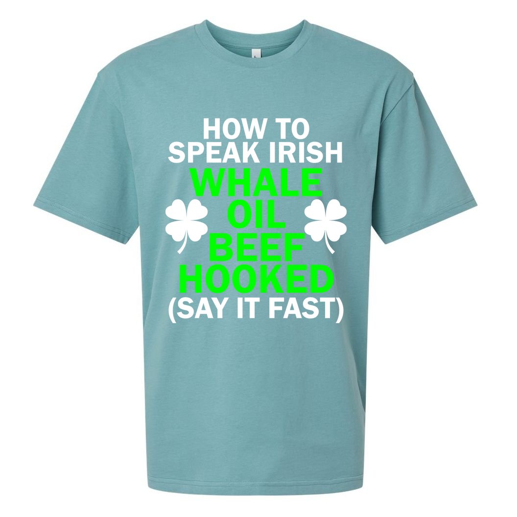 How To Speak Irish Sueded Cloud Jersey T-Shirt
