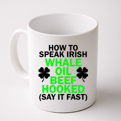 How To Speak Irish Coffee Mug