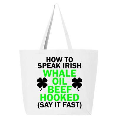 How To Speak Irish 25L Jumbo Tote