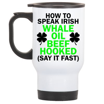 How To Speak Irish Stainless Steel Travel Mug