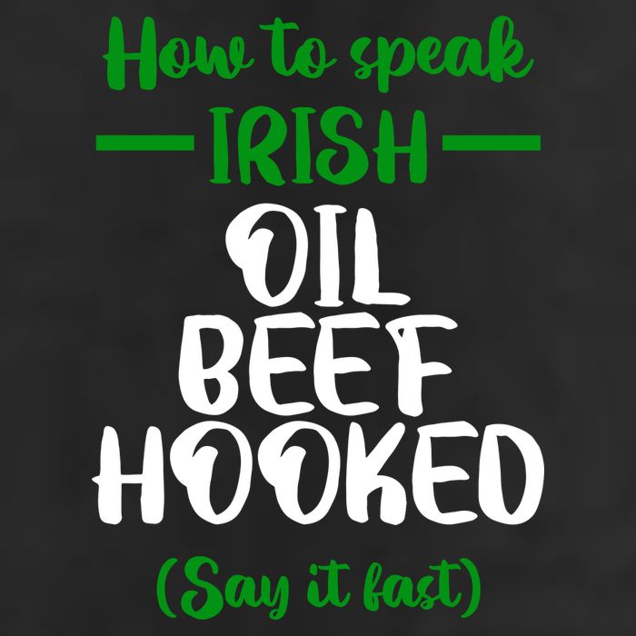 How to speak irish Funny Cool Comfort Performance Bucket Hat
