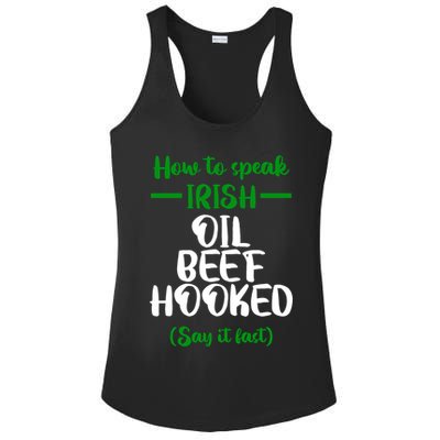 How to speak irish Funny Ladies PosiCharge Competitor Racerback Tank