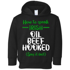 How to speak irish Funny Toddler Hoodie