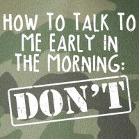 How To Talk To Me Early In The Morning DON'T Legacy Tie Dye Trucker Hat