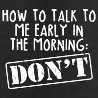 How To Talk To Me Early In The Morning DON'T Tumbler