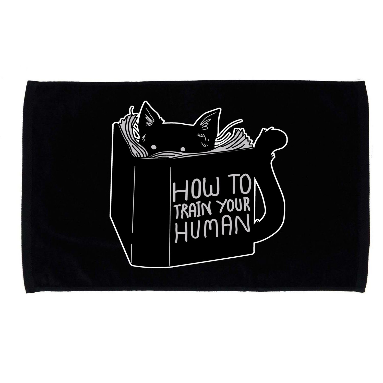How To Train Your Human Microfiber Hand Towel