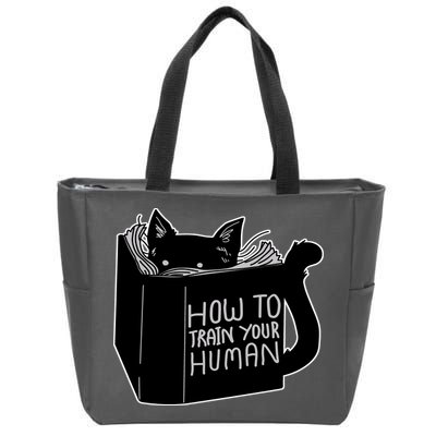How To Train Your Human Zip Tote Bag