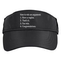 How To Win An Argument Have A Vagina Adult Drive Performance Visor