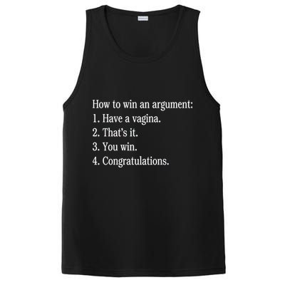 How To Win An Argument Have A Vagina PosiCharge Competitor Tank