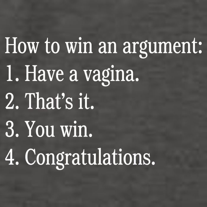 How To Win An Argument Have A Vagina Vector Backpack