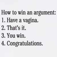 How To Win An Argument Have A Vagina Garment-Dyed Sweatshirt