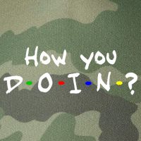 How You Doin? Legacy Tie Dye Trucker Hat