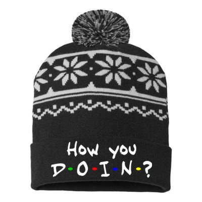 How You Doin? USA-Made Snowflake Beanie