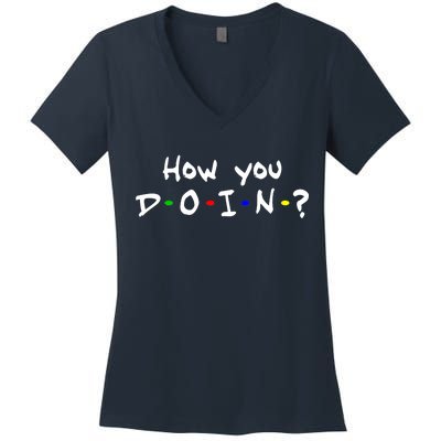 How You Doin? Women's V-Neck T-Shirt