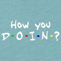 How You Doin? Sueded Cloud Jersey T-Shirt