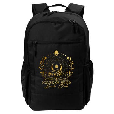 House Of Wind Book Club Vintage Mountain Wildflowers Bookish Backpack