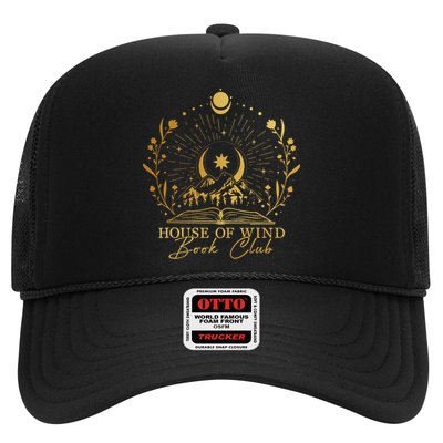 House Of Wind Book Club Vintage Mountain Wildflowers Bookish Trucker Hat